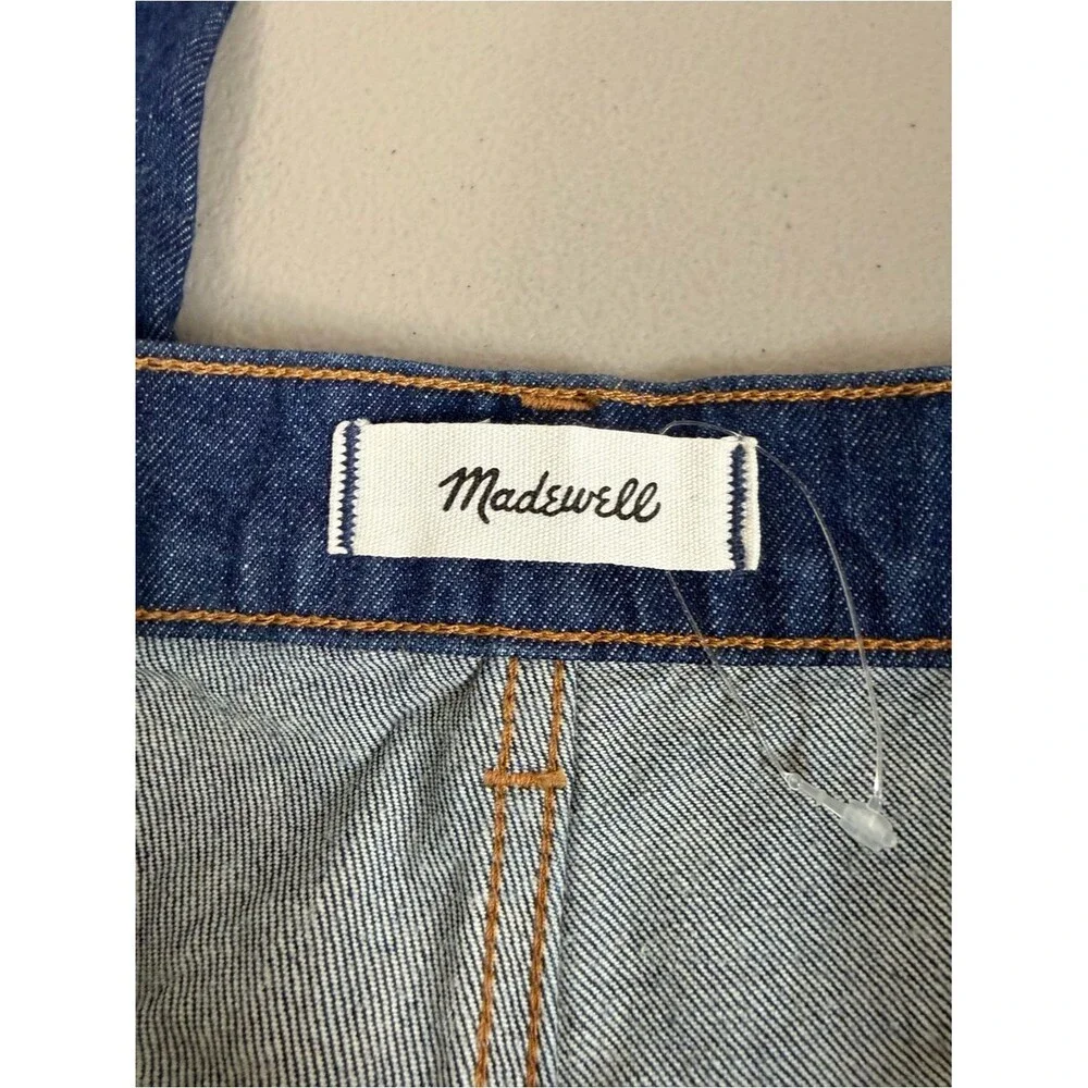 Madewell Relaxed Bootcut Jeans Size 28 Dark Wash High Rise Full Length